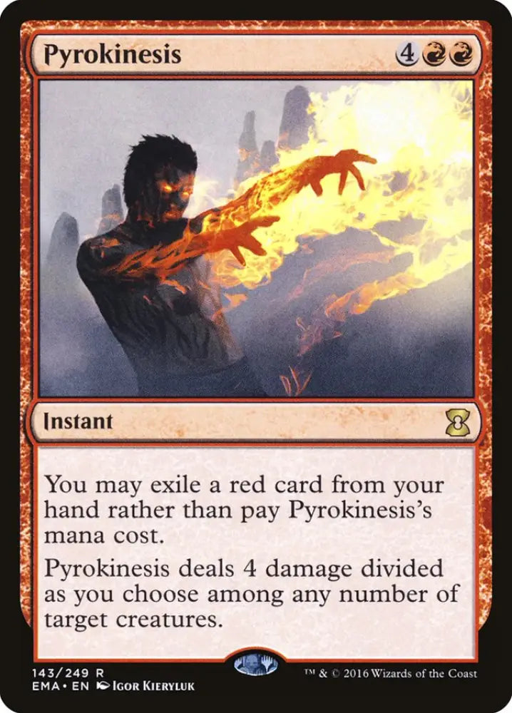 Pyrokinesis [Eternal Masters] - MTG Single