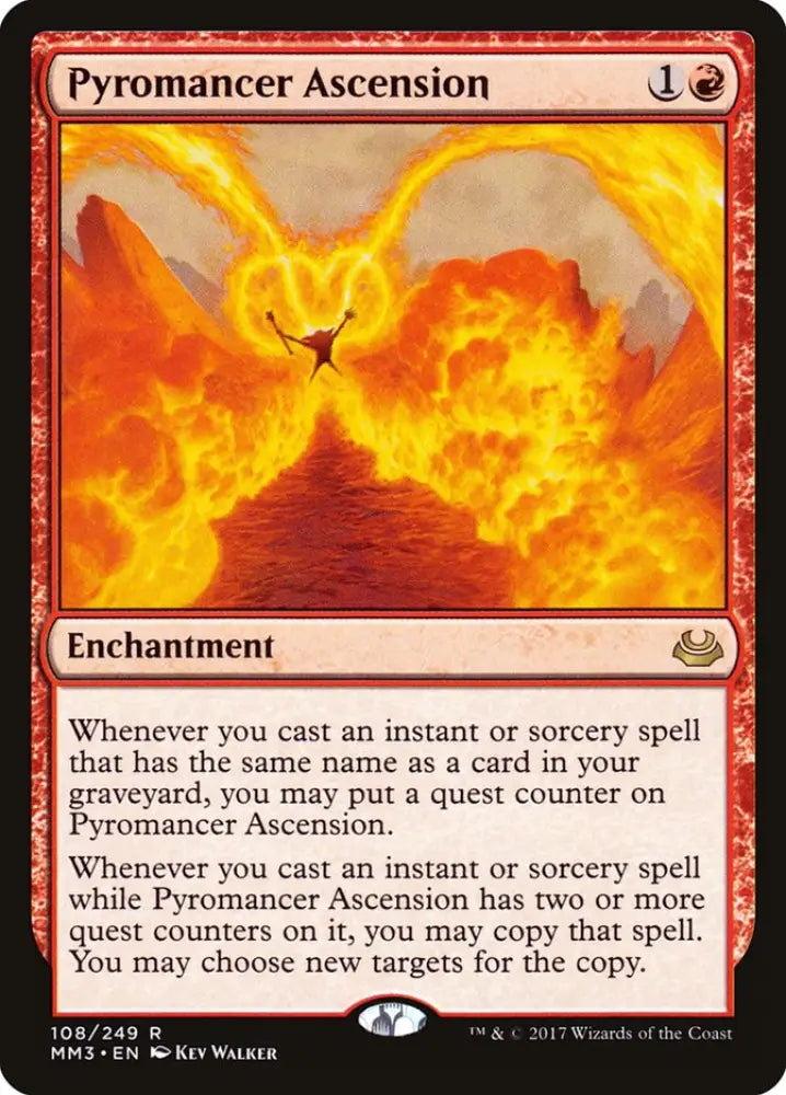 Pyromancer Ascension [Modern Masters 2017] - MTG Single