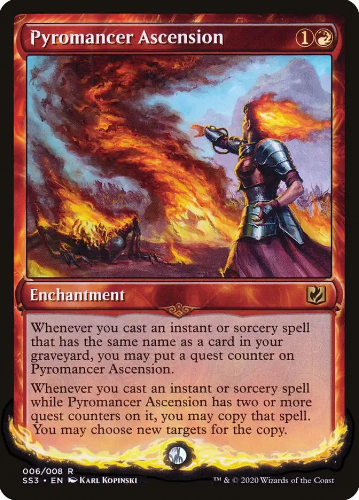 Pyromancer Ascension [Signature Spellbook: Chandra] - MTG Single