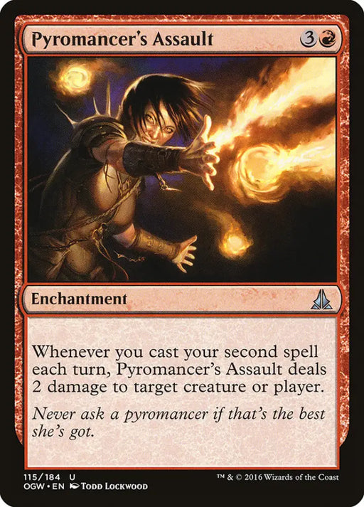 Pyromancer’s Assault [Oath of the Gatewatch] - MTG Single