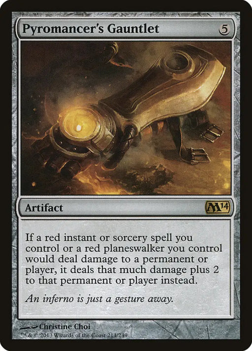 Pyromancer’s Gauntlet [Magic 2014] - MTG Single