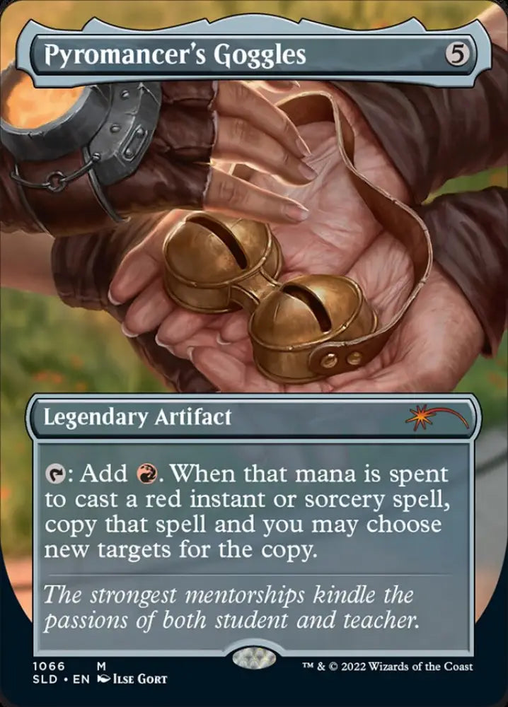 Pyromancer’s Goggles (Borderless) [Secret Lair Drop Series] - MTG Single