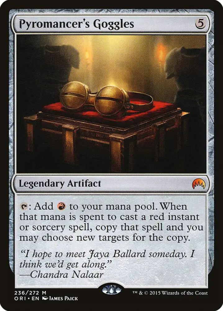 Pyromancer’s Goggles [Magic Origins] - MTG Single
