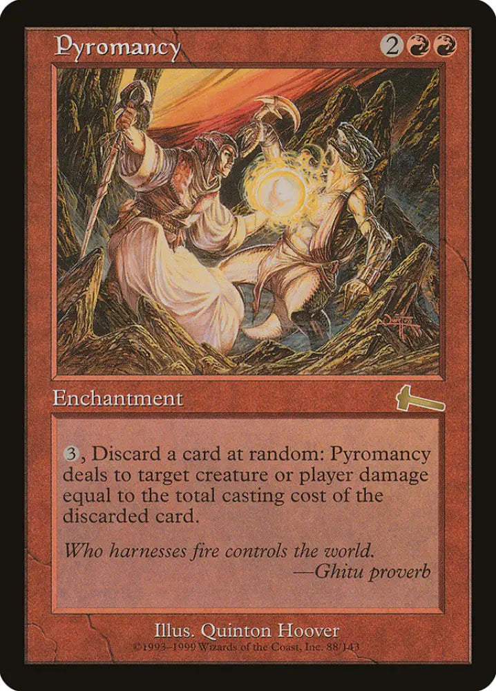 Pyromancy [Urza’s Legacy] - MTG Single