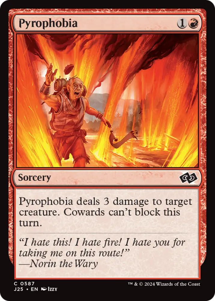 Pyrophobia [Foundations Jumpstart] - MTG Single