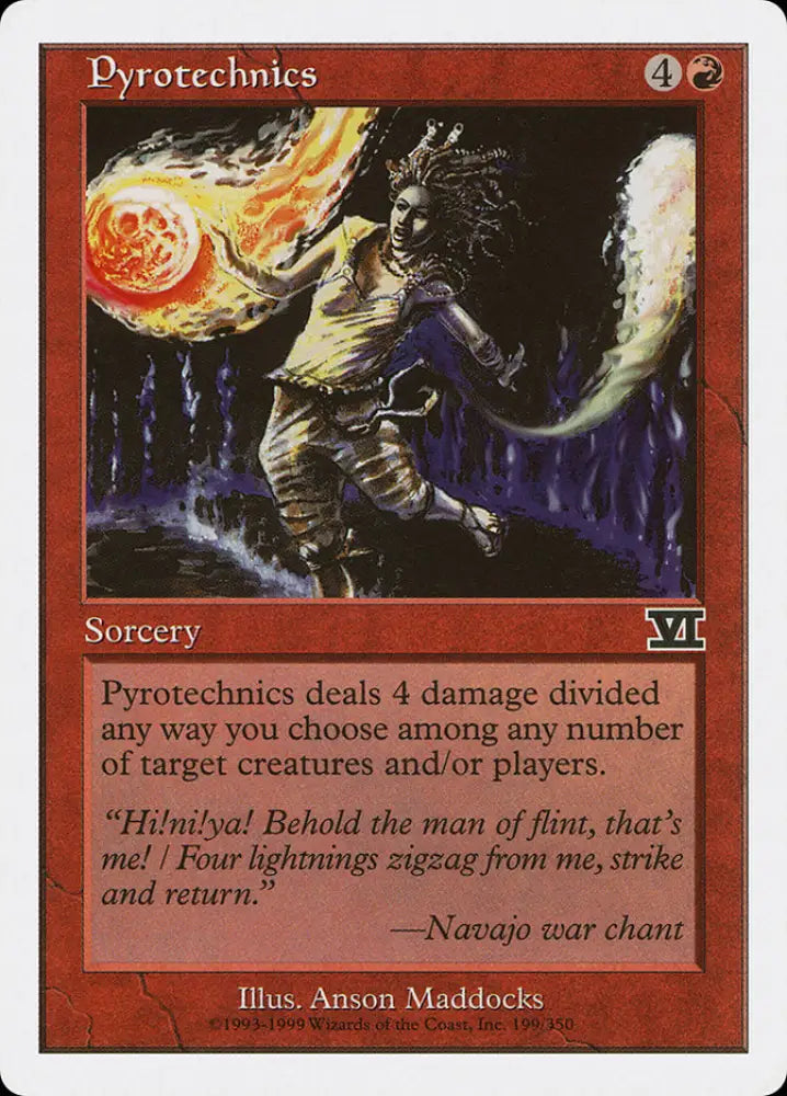 Pyrotechnics [Classic Sixth Edition] - MTG Single