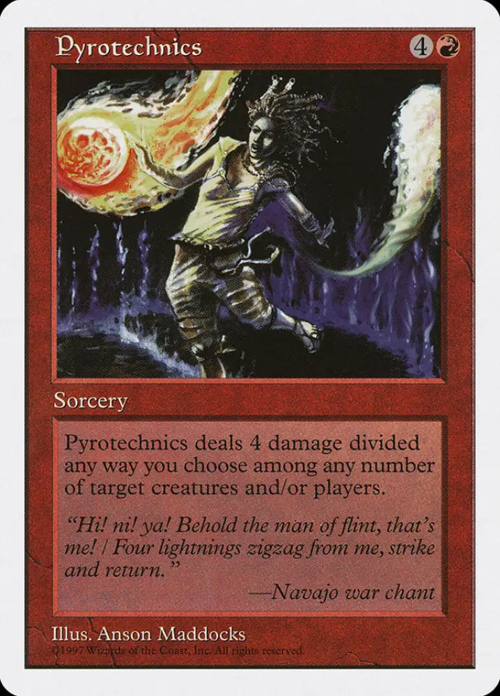 Pyrotechnics [Fifth Edition] - MTG Single