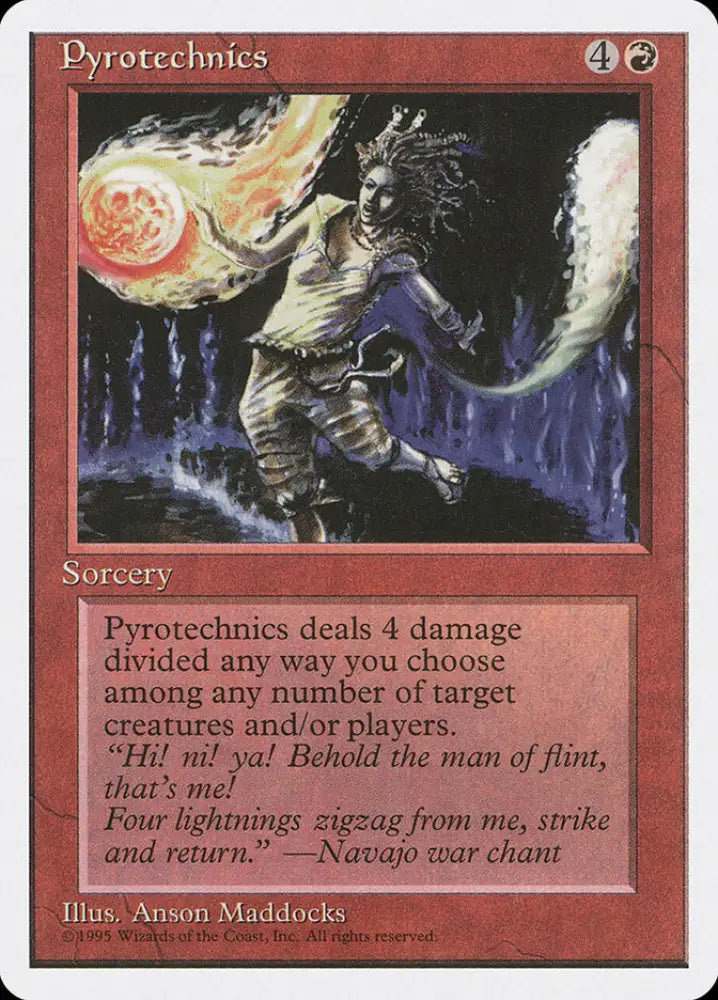 Pyrotechnics [Fourth Edition] - MTG Single