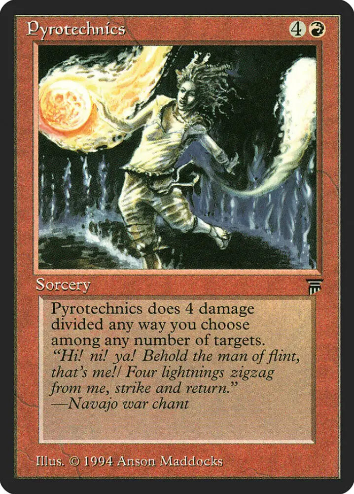 Pyrotechnics [Legends] - MTG Single