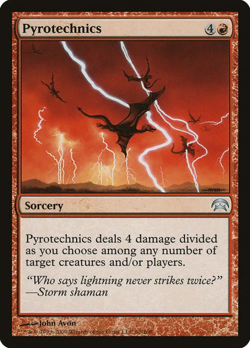 Pyrotechnics [Planechase] - MTG Single