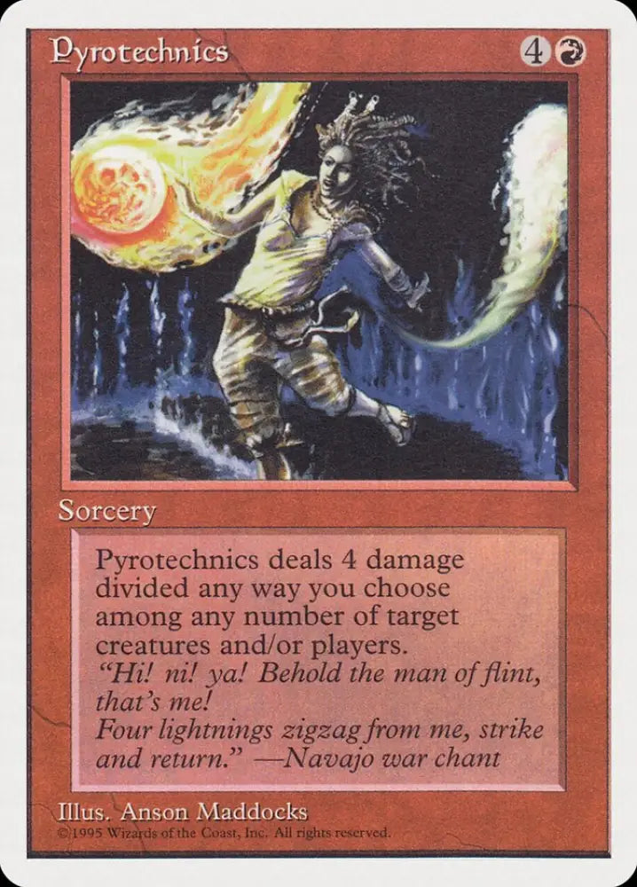 Pyrotechnics [Rivals Quick Start Set] - MTG Single