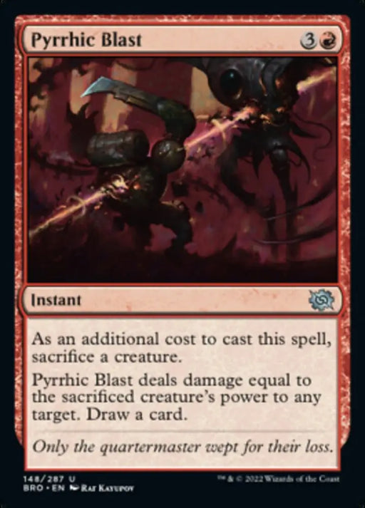 Pyrrhic Blast [The Brothers’ War] - MTG Single