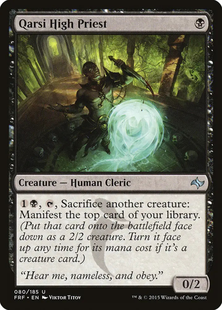 Qarsi High Priest [Fate Reforged] - MTG Single