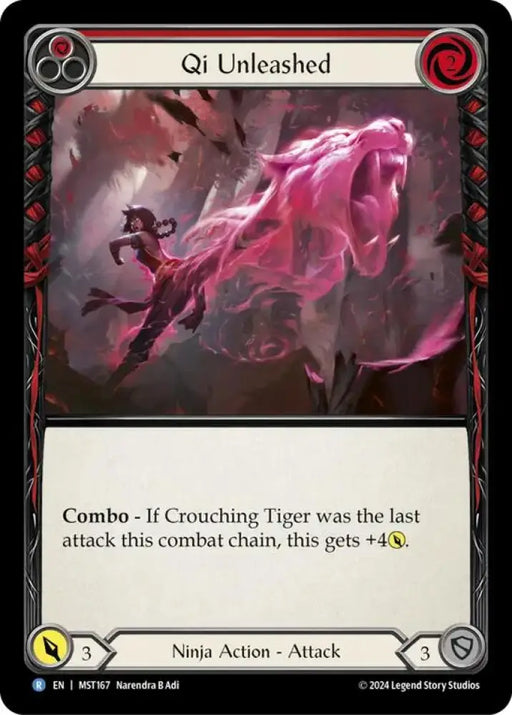 Qi Unleashed (Red) [Part the Mistveil] - Flesh And Blood Single