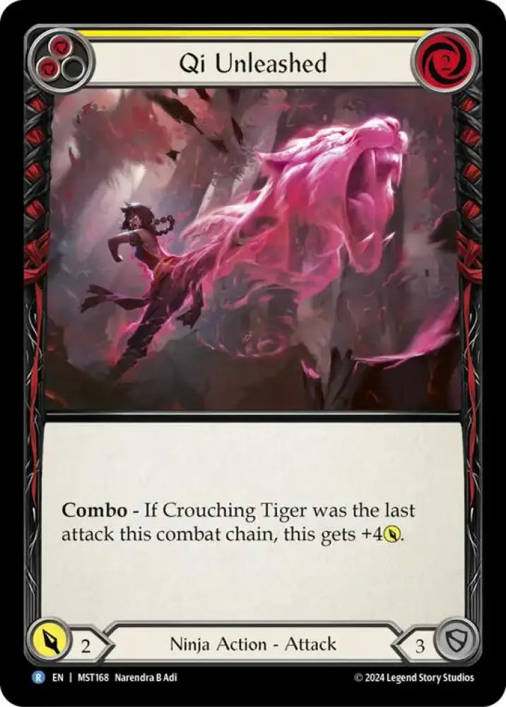 Qi Unleashed (Yellow) [Part the Mistveil] - Flesh And Blood Single