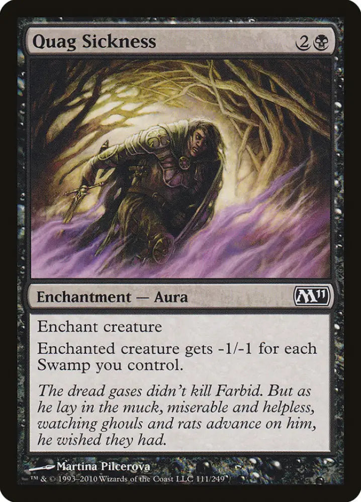 Quag Sickness [Magic 2011] - MTG Single