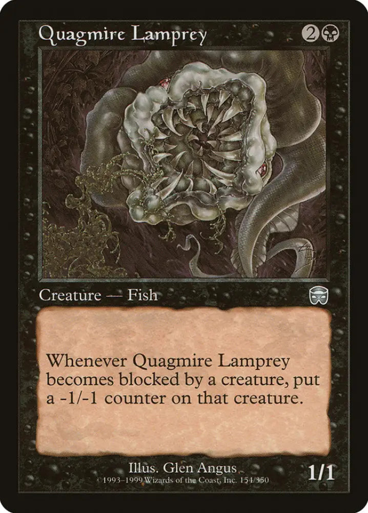 Quagmire Lamprey [Mercadian Masques] - MTG Single