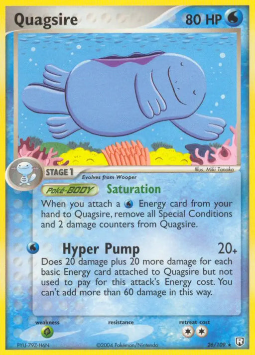 Quagsire (26/109) [EX: Team Rocket Returns] - Pokemon Single