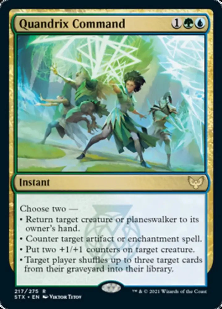 Quandrix Command [Strixhaven: School of Mages] - MTG Single
