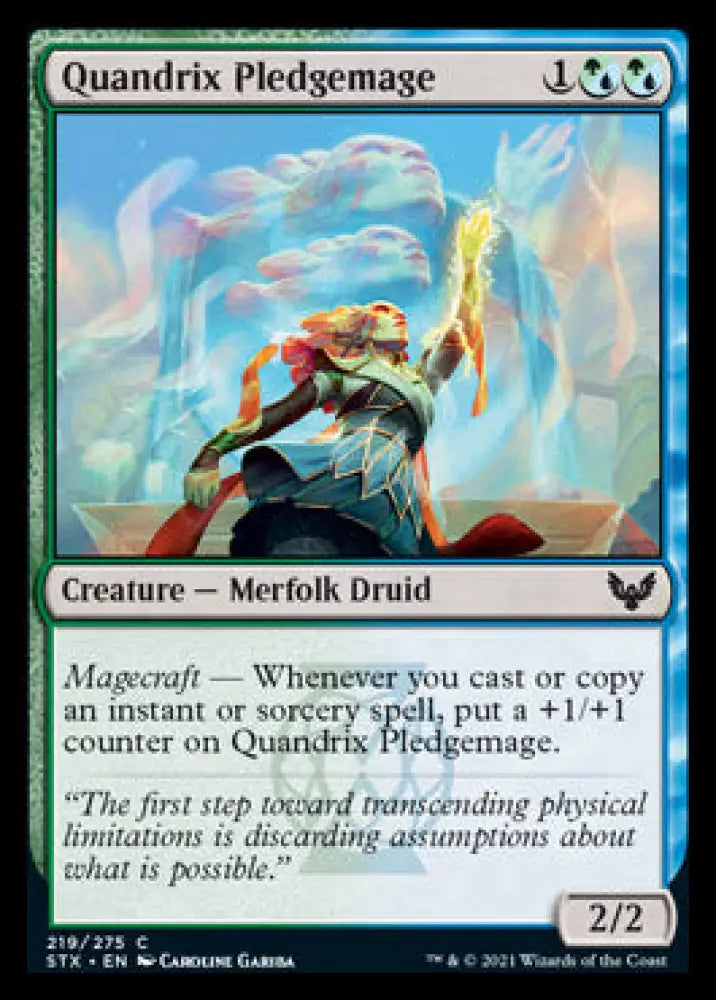 Quandrix Pledgemage [Strixhaven: School of Mages] - MTG Single