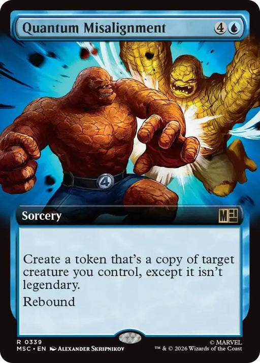 Quantum Misalignment (Extended Art) (339) [Marvel Super Heroes Commander]