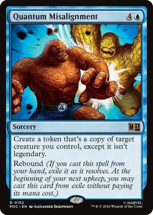 Quantum Misalignment (Surge Foil) (152) [Marvel Super Heroes Commander]
