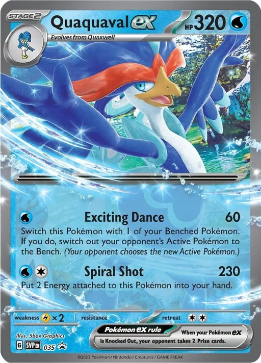 Quaquaval ex (035) [Scarlet & Violet: Black Star Promos] - Pokemon Single