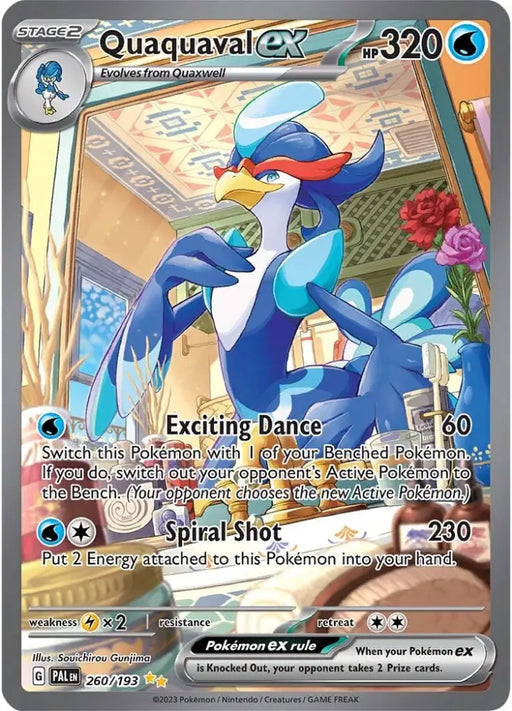 Quaquaval ex (260/193) [Scarlet & Violet: Paldea Evolved] - Pokemon Single