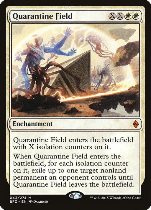 Quarantine Field [Battle for Zendikar] - MTG Single