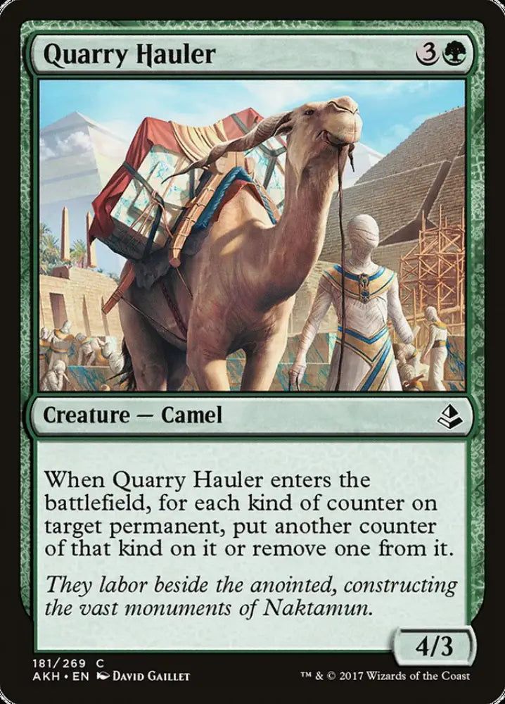 Quarry Hauler [Amonkhet] - MTG Single