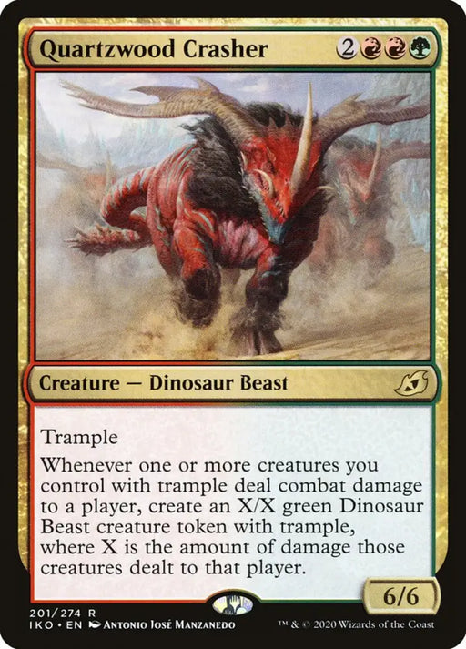 Quartzwood Crasher [Ikoria: Lair of Behemoths] - MTG Single