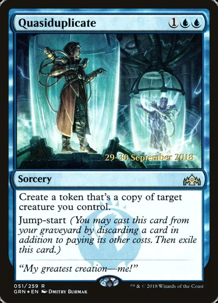 Quasiduplicate [Guilds of Ravnica Prerelease Promos] - MTG Single