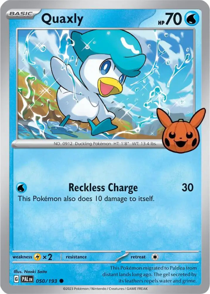 Quaxly (050/193) [Trick or Trade 2024] - Pokemon Single