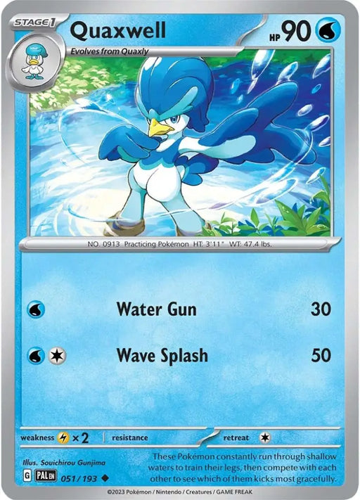 Quaxwell (051/193) [Scarlet & Violet: Paldea Evolved] - Pokemon Single