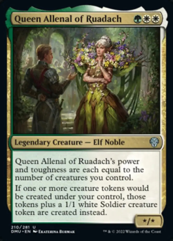 Queen Allenal of Ruadach [Dominaria United] - MTG Single