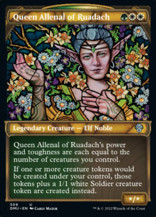 Queen Allenal of Ruadach (Showcase) [Dominaria United] - MTG Single