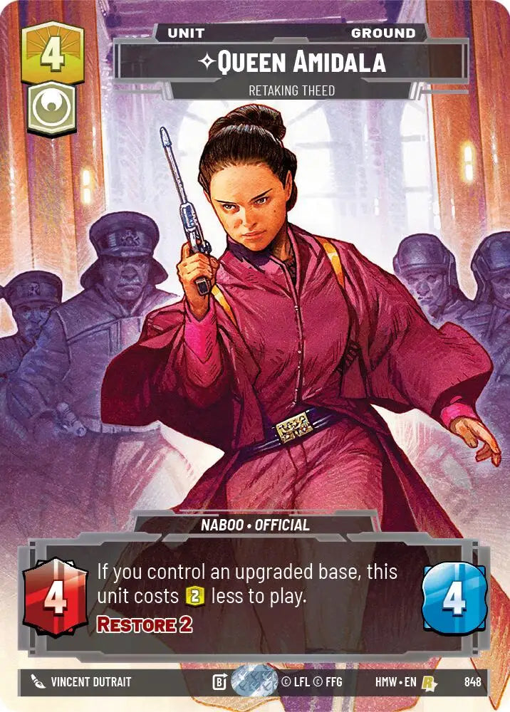Queen Amidala - Retaking Theed (Prestige) (848) [Homeworlds]