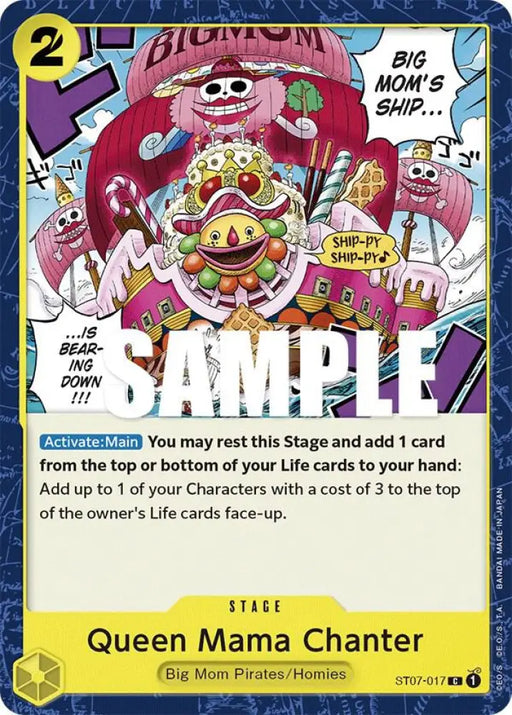 Queen Mama Chanter (ST07-017) [Starter Deck 7: Big Mom Pirates]
