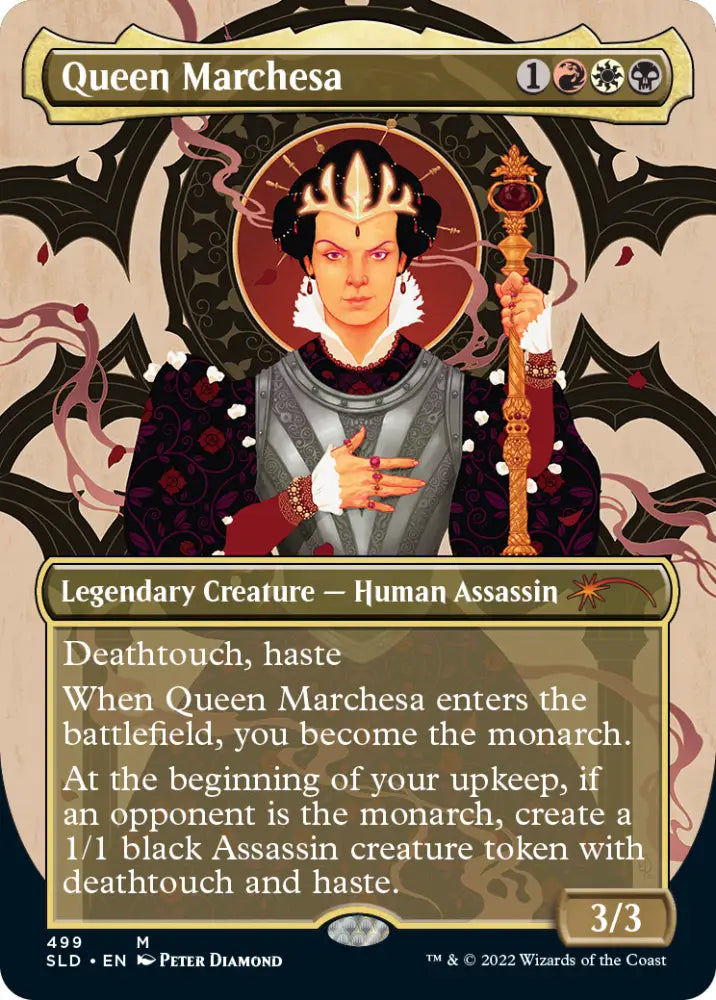 Queen Marchesa (Borderless) [Secret Lair Drop Series] - MTG Single
