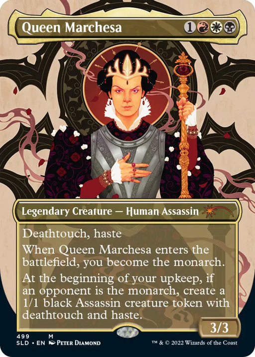 Queen Marchesa (Borderless) [Secret Lair Drop Series] - MTG Single
