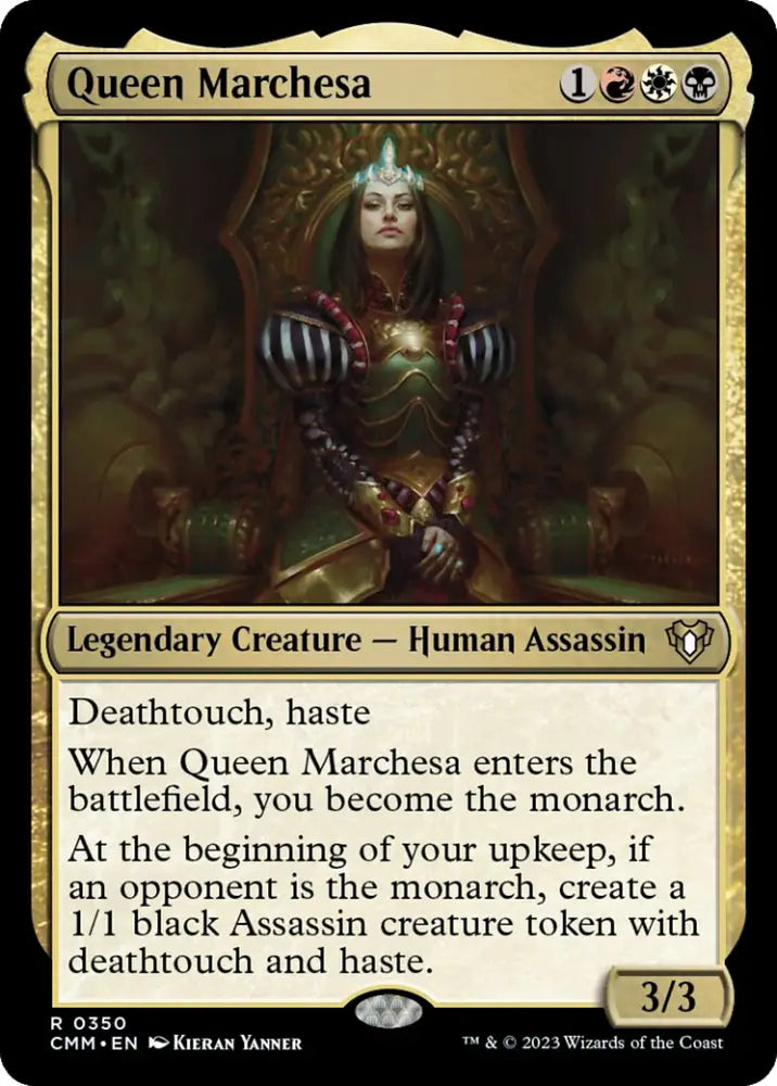 Queen Marchesa [Commander Masters] - MTG Single