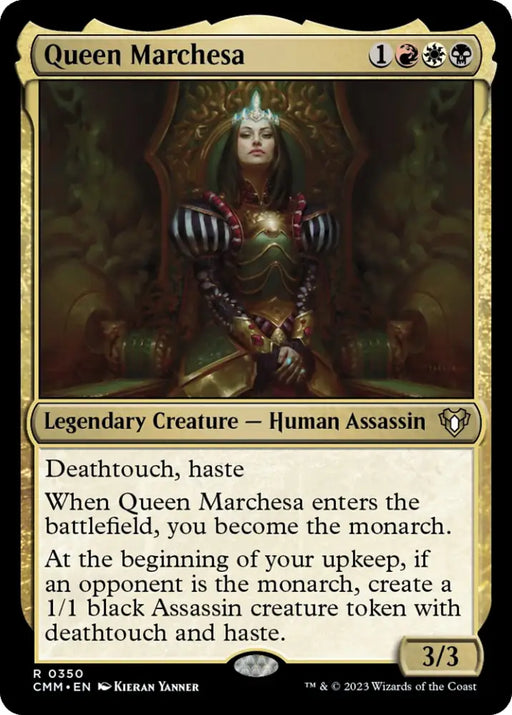 Queen Marchesa [Commander Masters] - MTG Single