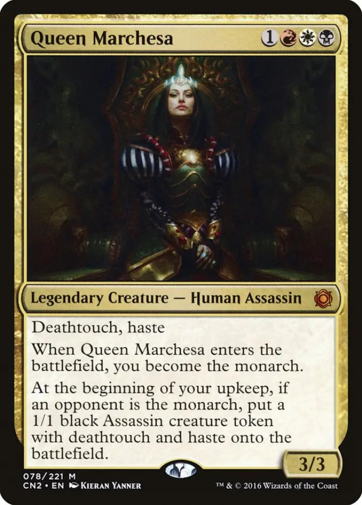 Queen Marchesa [Conspiracy: Take the Crown] - MTG Single