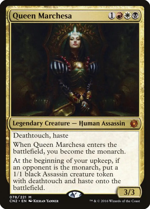 Queen Marchesa [Conspiracy: Take the Crown] - MTG Single