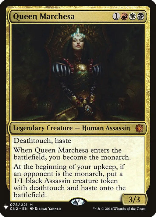 Queen Marchesa [Mystery Booster] - MTG Single