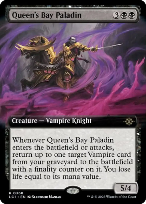 Queen’s Bay Paladin (Extended Art) [The Lost Caverns of Ixalan] - MTG Single