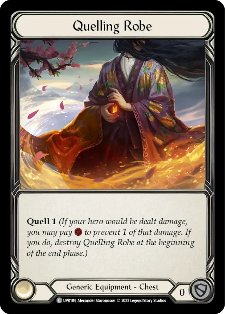 Quelling Robe [Uprising] Rainbow Foil - Flesh And Blood Single