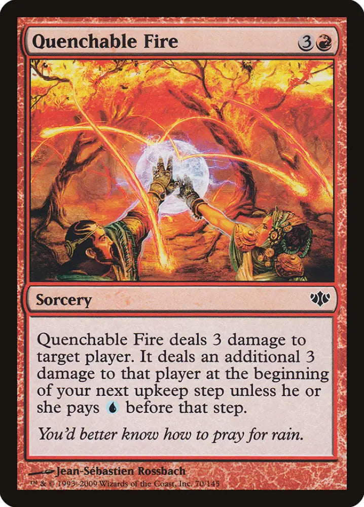 Quenchable Fire [Conflux] - MTG Single
