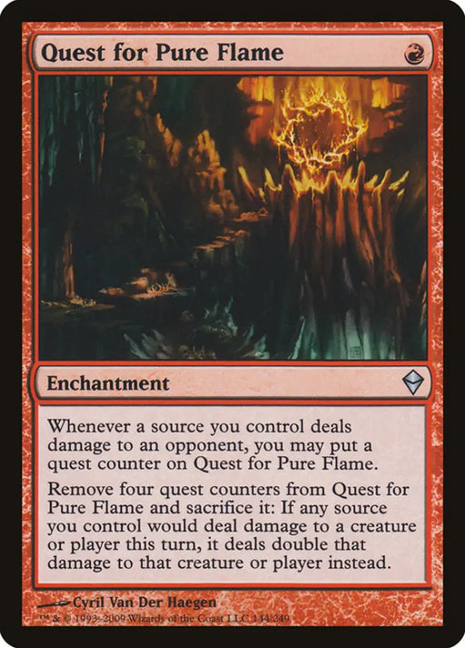 Quest for Pure Flame [Zendikar] - MTG Single