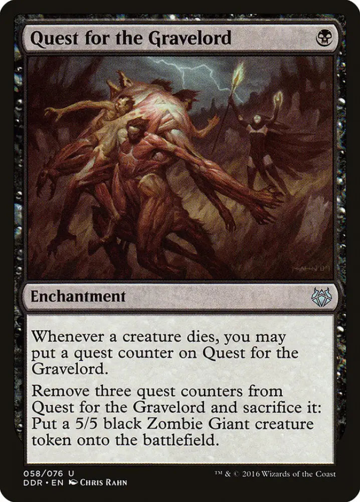 Quest for the Gravelord [Duel Decks: Nissa vs. Ob Nixilis] - MTG Single